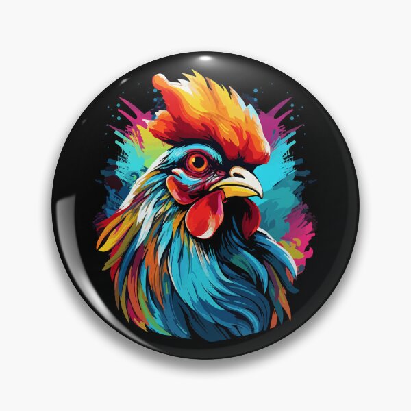 Item preview, Colorful Rooster designed and sold by VelvetRoom.