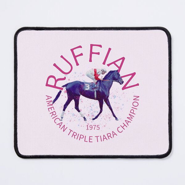 Item preview, Famous Racehorse Ruffian 1975 American Triple Tiara Champion design designed and sold by Ginny Luttrell.