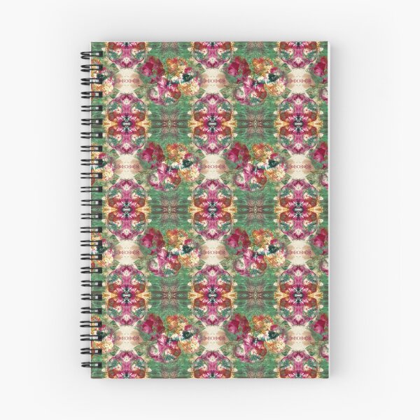 Item preview, Colorful Burgundy and Green Retro Kaleidoscope Pattern  designed and sold by Artistestella.