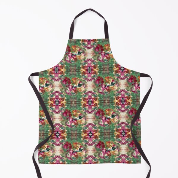 Item preview, Colorful Burgundy and Green Retro Kaleidoscope Pattern designed and sold by Artistestella.