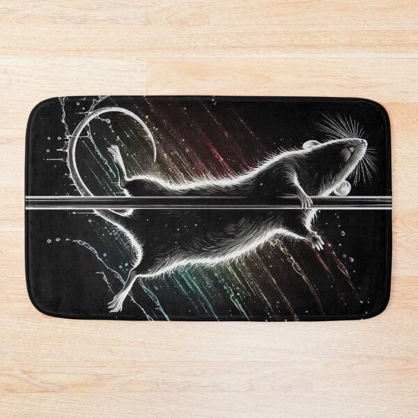 Item preview, Monochromatic Rat Pole Dancing Rainbow Colors designed and sold by TomFrontierArt.