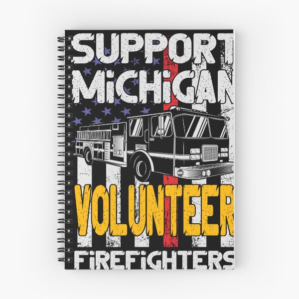 Item preview, Support Michigan Volunteer Firefighters designed and sold by Faissal Thomass.
