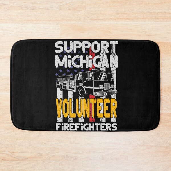 Item preview, Support Michigan Volunteer Firefighters designed and sold by Faissal Thomass.