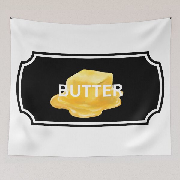 Item preview, Spices/Food Label - Butter designed and sold by ArtsyCity.