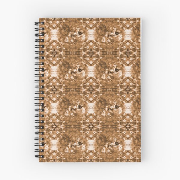 Item preview, Tan Brown Retro Kaleidoscope Pattern  designed and sold by Artistestella.