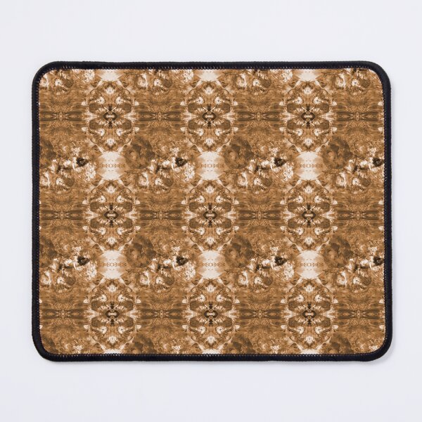 Item preview, Tan Brown Retro Kaleidoscope Pattern designed and sold by Artistestella.