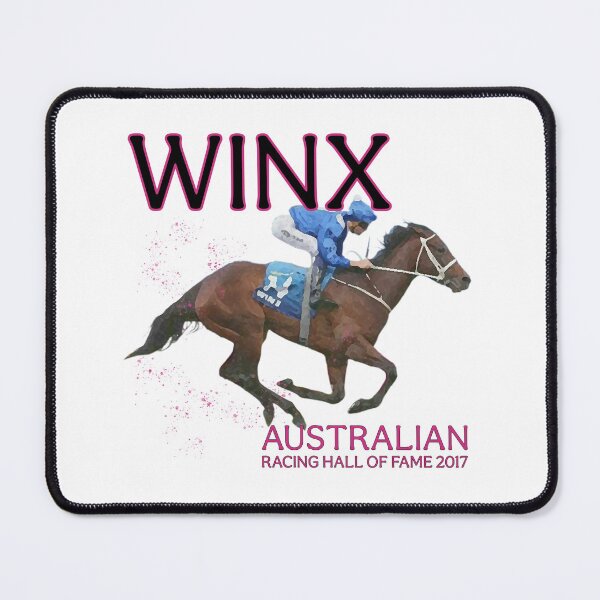 Item preview, Famous Racehorse Winx Australian Racing Hall of Fame 2017 design designed and sold by Ginny Luttrell.