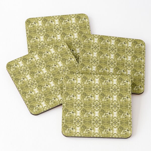 Item preview, Green Retro Kaleidoscope Pattern  designed and sold by Artistestella.