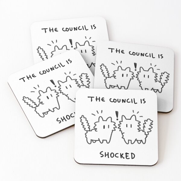 Item preview, The Council Is Shocked designed and sold by Yasuredi.