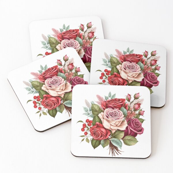 Item preview, Romantic flowers designed and sold by Cosmicmess.