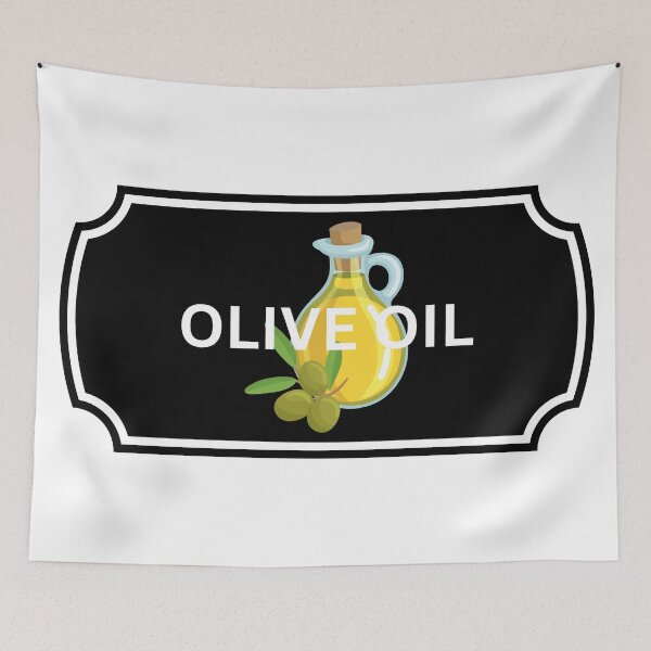 Item preview, Spices/Food Label - Olive Oil designed and sold by ArtsyCity.