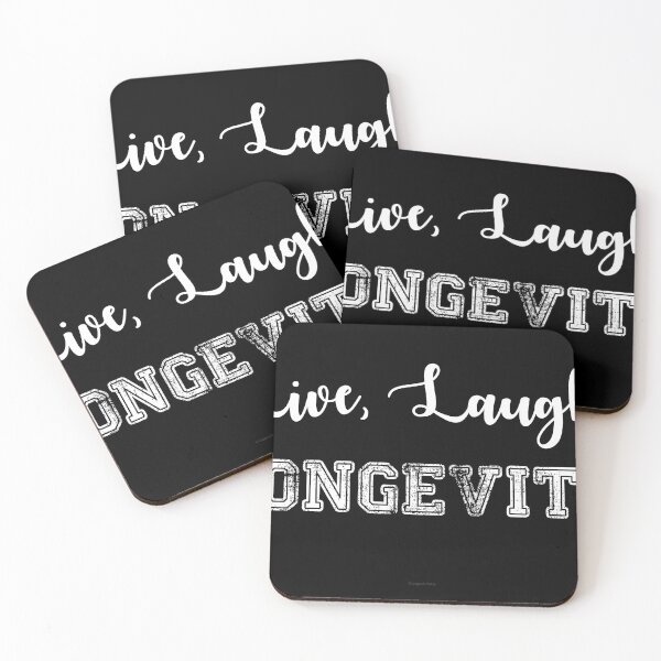 Item preview, Live, Laugh, Longevity designed and sold by Logo-A-GoGo.