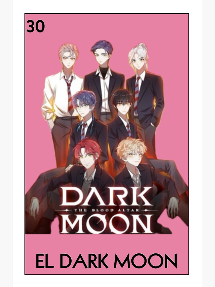 DARK MOON-EN LOTTERY TYPE CARD | Sticker