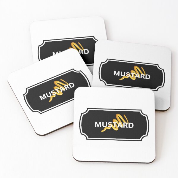 Item preview, Spices/Food Label - Mustard designed and sold by ArtsyCity.