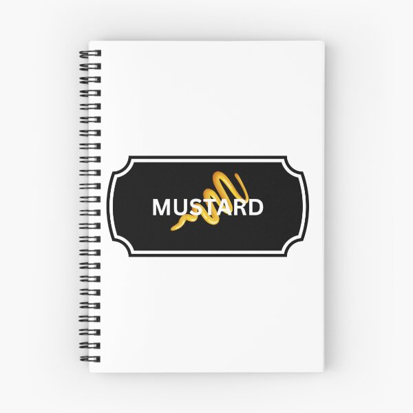 Item preview, Spices/Food Label - Mustard designed and sold by ArtsyCity.