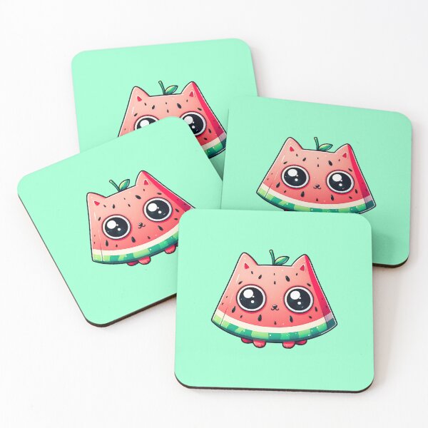 Item preview, Watermelon cat designed and sold by Anna Halasek.