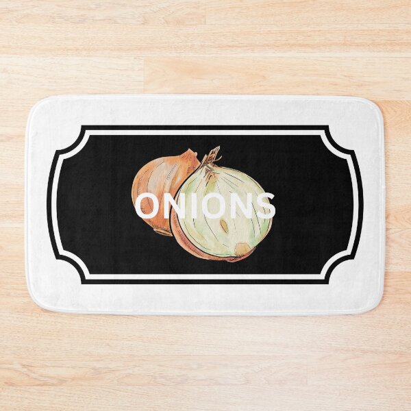 Item preview, Spices/Food Label - Onions designed and sold by ArtsyCity.