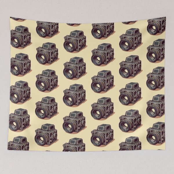 Item preview, Medium Format Film Camera Illustration  designed and sold by ArtsyRexy.