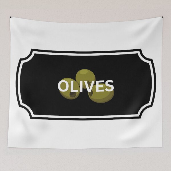 Item preview, Spices/Food Label - Olives designed and sold by ArtsyCity.