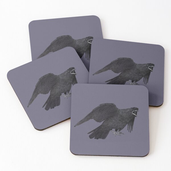 Item preview, Flying Crow Cawing designed and sold by Moon Dog Art.