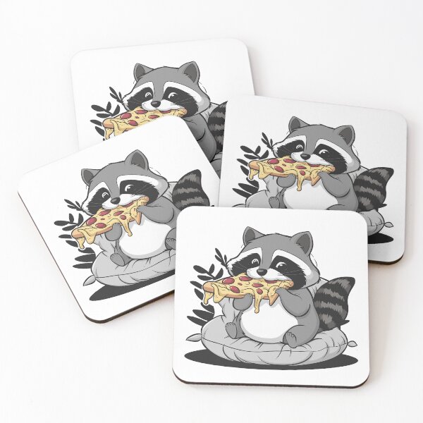 Item preview, Pizza Party Raccoon designed and sold by SharpPenguin.