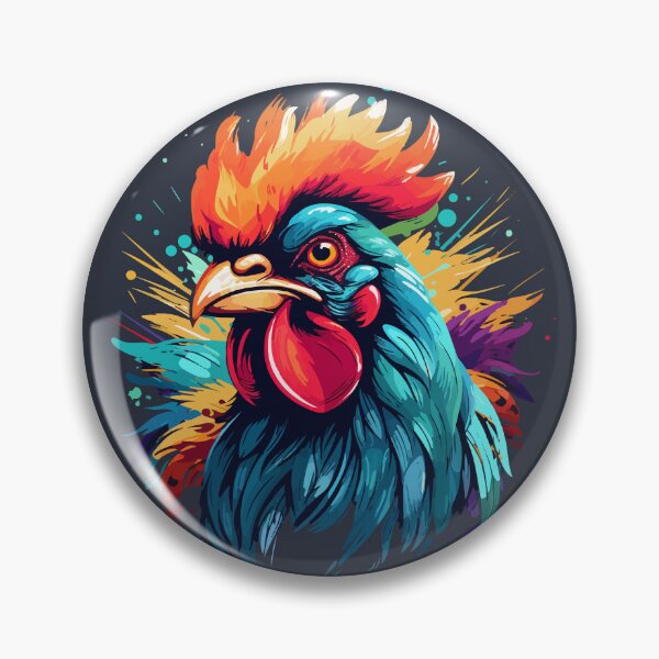 Item preview, Colorful Rooster designed and sold by VelvetRoom.