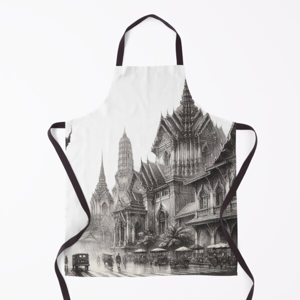 Item preview, Ancient Thai Sketch Art 03 designed and sold by I-HERE.