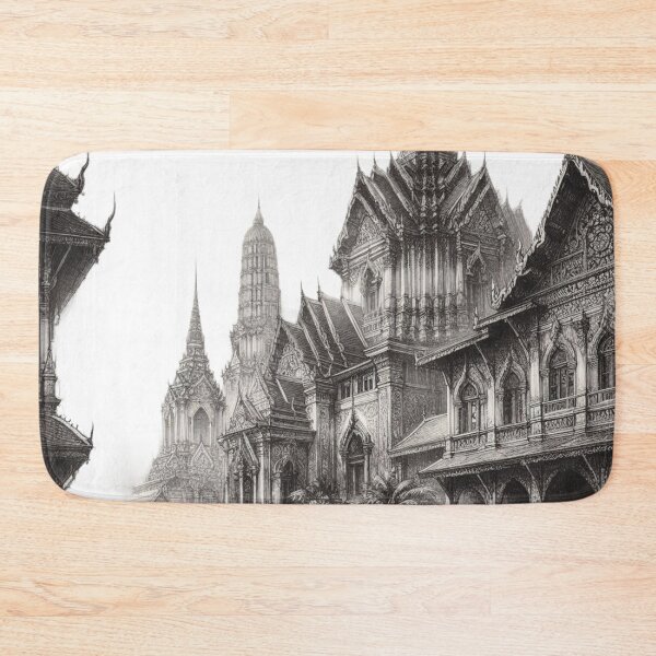 Item preview, Ancient Thai Sketch Art 03 designed and sold by I-HERE.