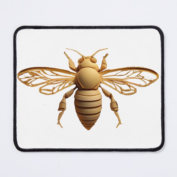 Item preview, paper bee designed and sold by Ayqueabeja.