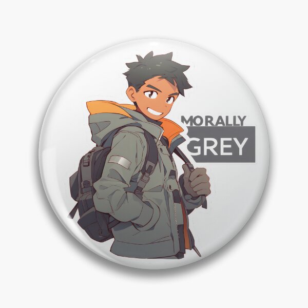 Item preview, Morally Grey Manga Boy designed and sold by StickySparkle.