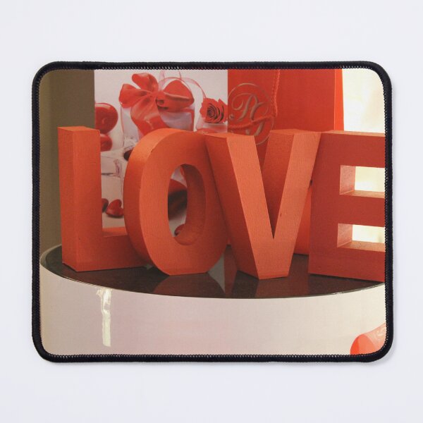 Item preview, love letters written in red in 3d designed and sold by MubaraksArt.