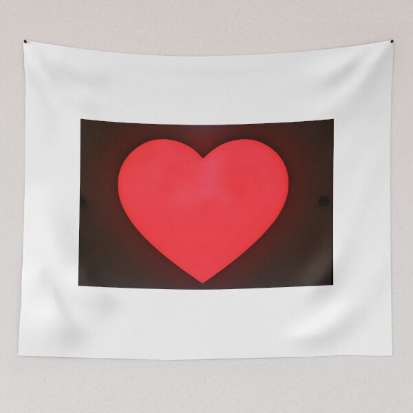 Item preview, Glowing red heart shape  designed and sold by MubaraksArt.