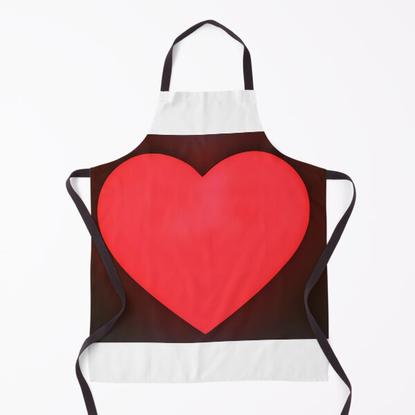 Item preview, Glowing red heart shape designed and sold by MubaraksArt.