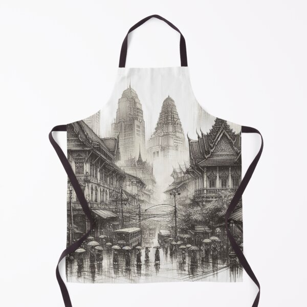 Item preview, Ancient Thai Sketch Art 05 designed and sold by I-HERE.
