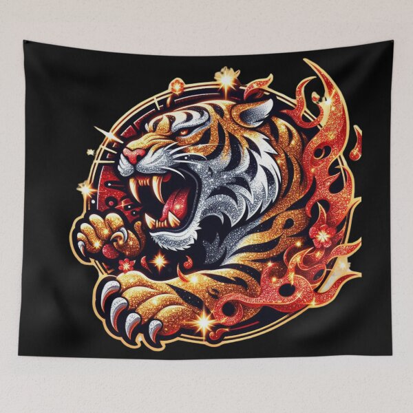 Item preview, Rising Fire Of The Tiger  designed and sold by Mark Cannon.