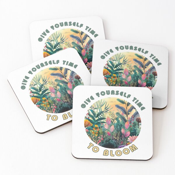 Item preview, Give Yourself Time Like Flowers Do designed and sold by K-ART-STUDIO.
