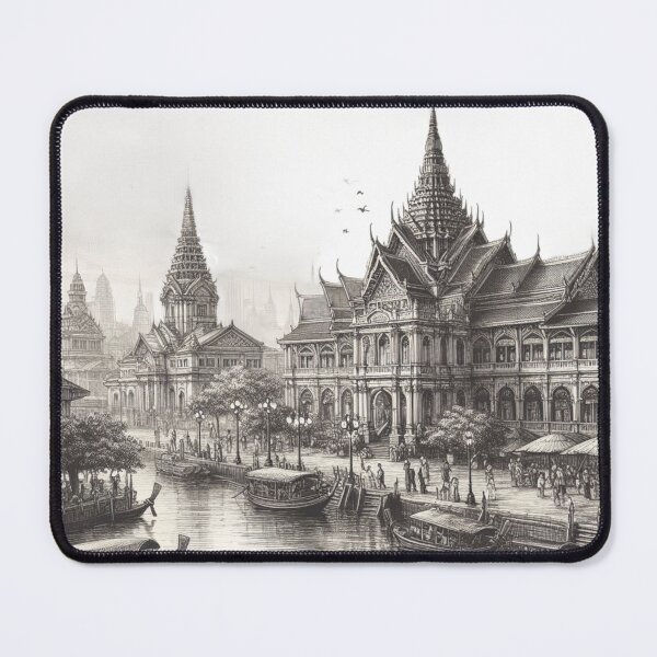 Item preview, Ancient Thai Sketch Art 07 designed and sold by I-HERE.