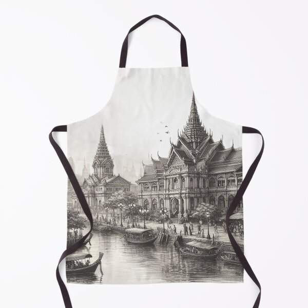 Item preview, Ancient Thai Sketch Art 07 designed and sold by I-HERE.