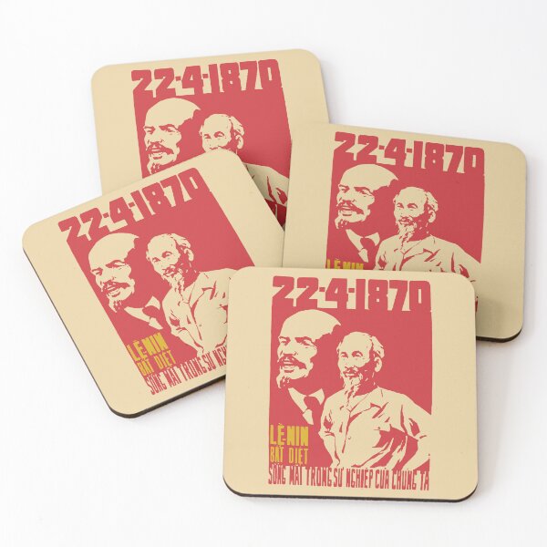 Item preview, Lenin Lives In Our Lives - Vietnamese Propaganda designed and sold by SpaceDogLaika.