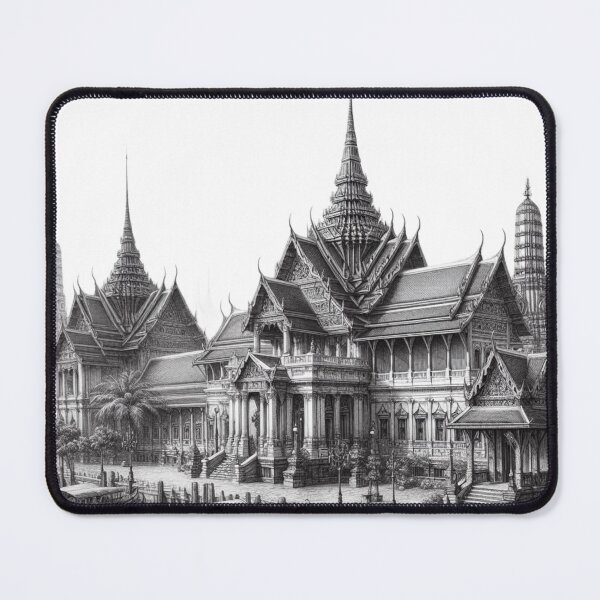 Item preview, Ancient Thai Sketch Art 08 designed and sold by I-HERE.