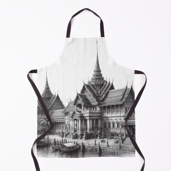 Item preview, Ancient Thai Sketch Art 08 designed and sold by I-HERE.