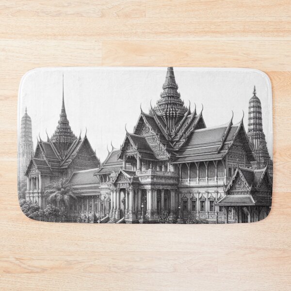 Item preview, Ancient Thai Sketch Art 08 designed and sold by I-HERE.
