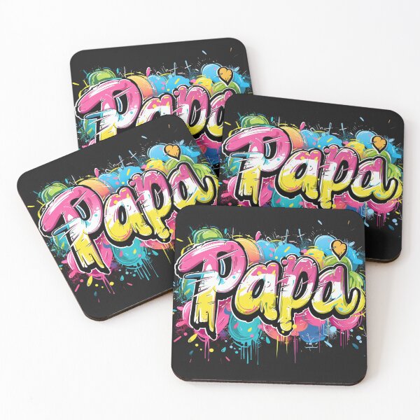 Item preview, Papa Graffiti style typography street art designed and sold by artlife709.