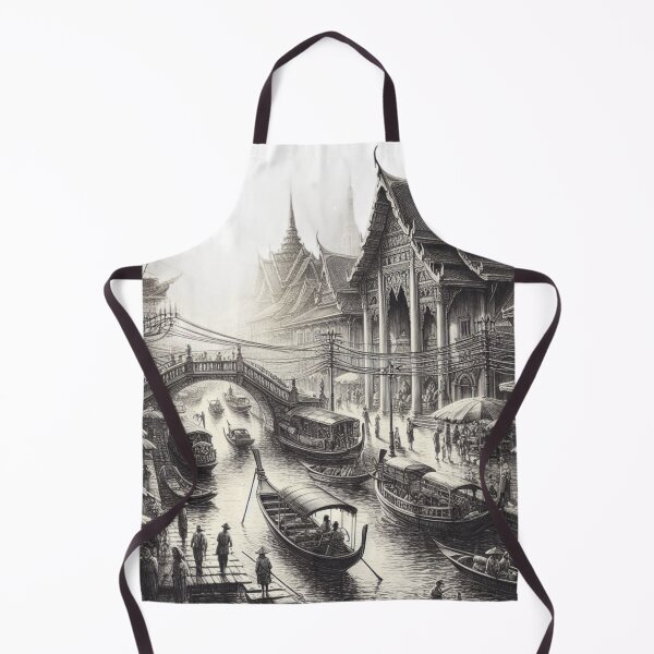 Item preview, Ancient Thai Sketch Art 09 designed and sold by I-HERE.
