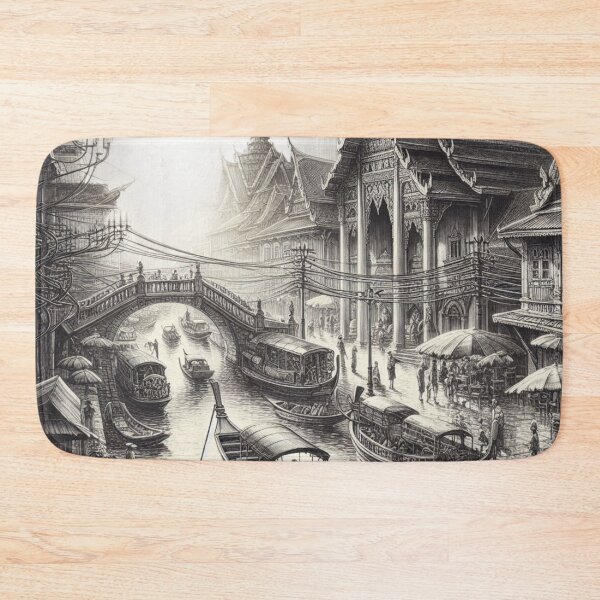 Item preview, Ancient Thai Sketch Art 09 designed and sold by I-HERE.