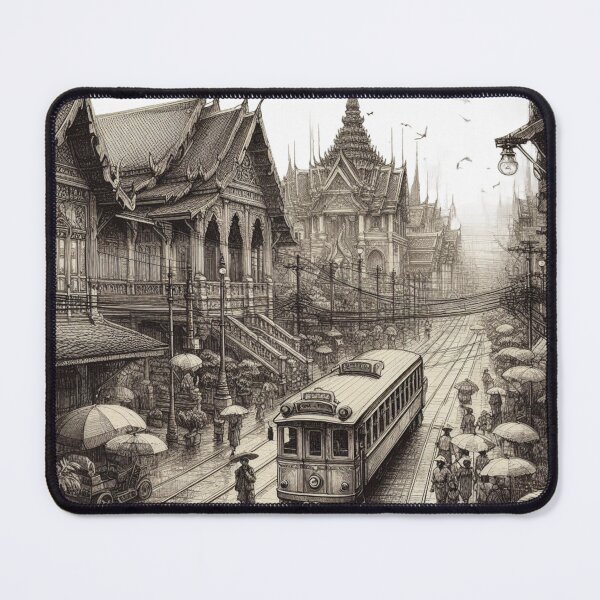 Item preview, Ancient Thai Sketch Art 10 designed and sold by I-HERE.