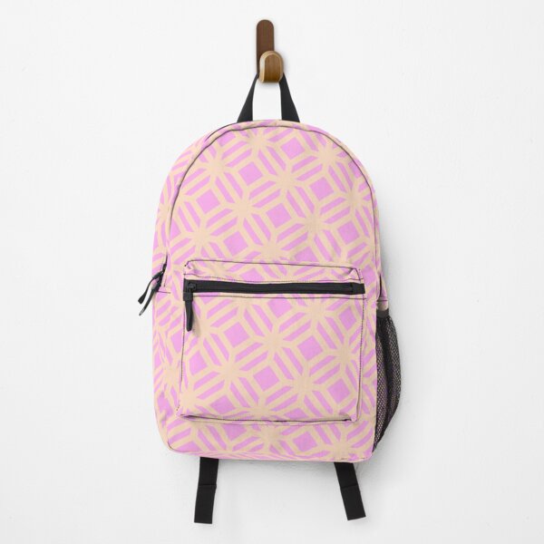 Item preview, Peach Square Abstract Art Pink Rectangle BiColor Tiles designed and sold by Alchemy-A-La-G.