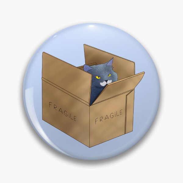 Item preview, Cat Sitting in Box Watching Angrily designed and sold by KMH-Artwork.