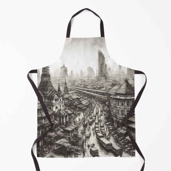 Item preview, Ancient Thai Sketch Art 11 designed and sold by I-HERE.