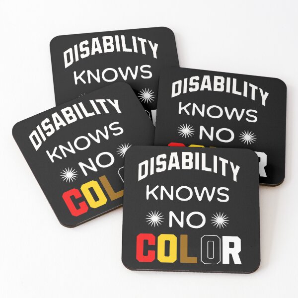 Item preview, Disability Knows No Color  designed and sold by Twisted-Teeze.